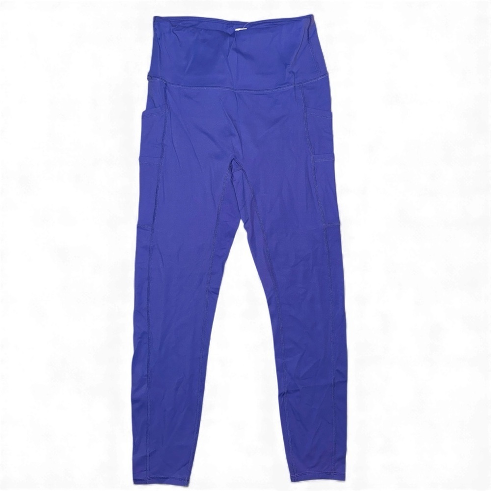 Halara Cloudful™ High Waisted Double Pockets 7/8 Leggings xs misty lavender